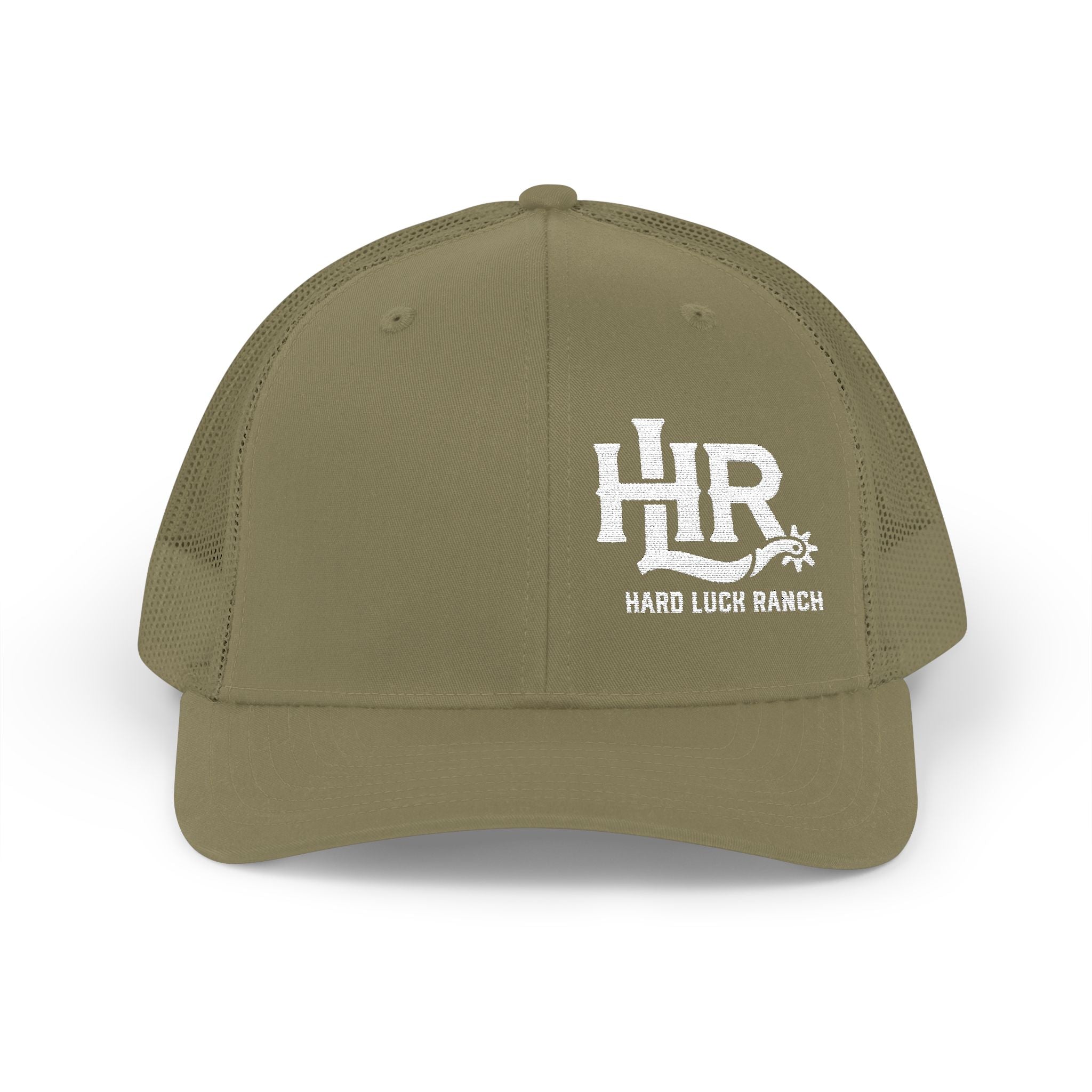 Hard Luck Ranch Trucker Cap – Embroidered HR Logo Snapback