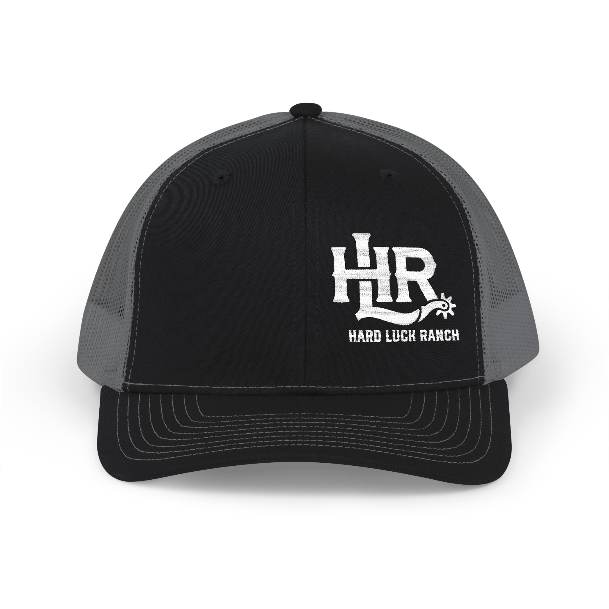 Hard Luck Ranch Trucker Cap – Embroidered HR Logo Snapback