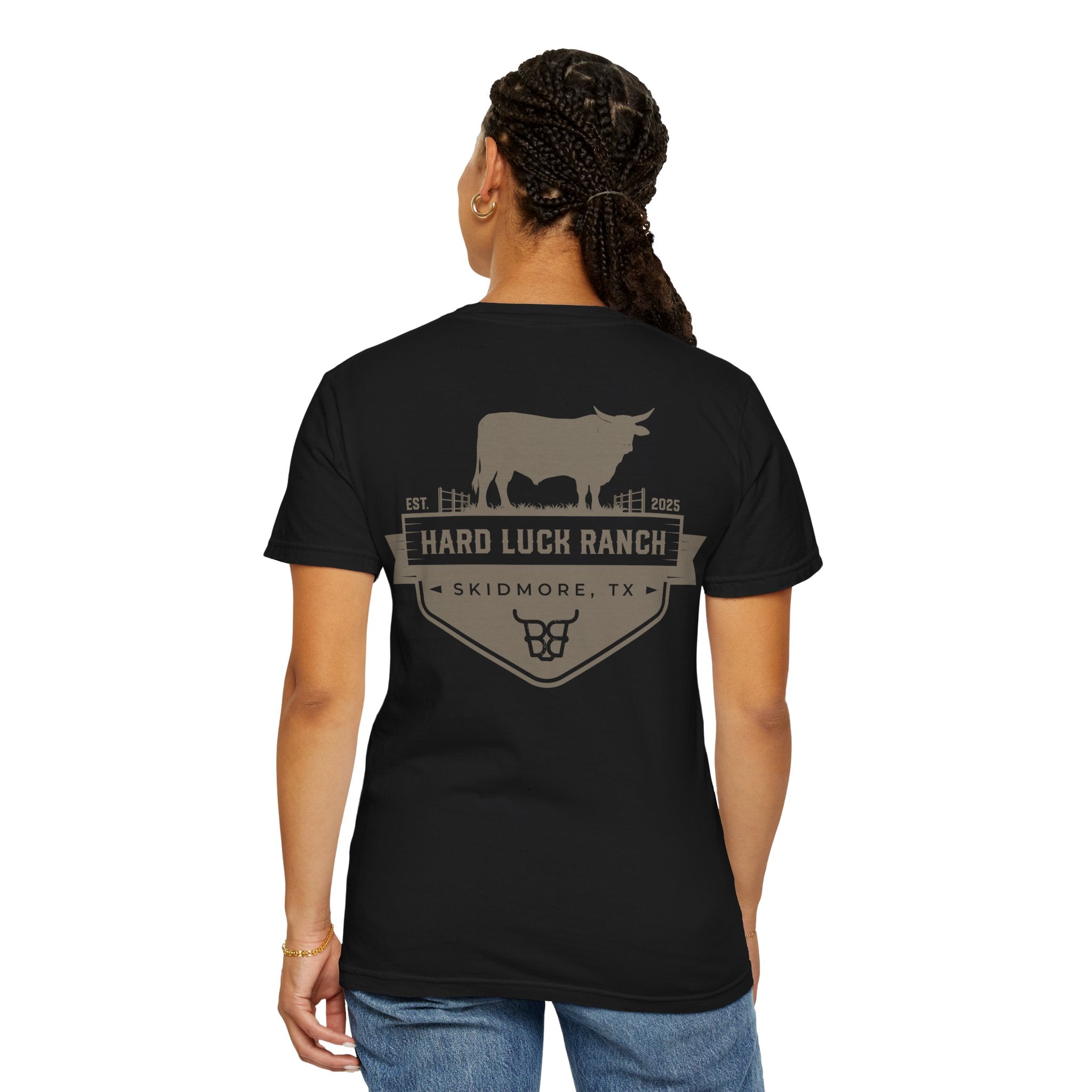Hard Luck Ranch T-Shirt — Skidmore TX Ranch Tee