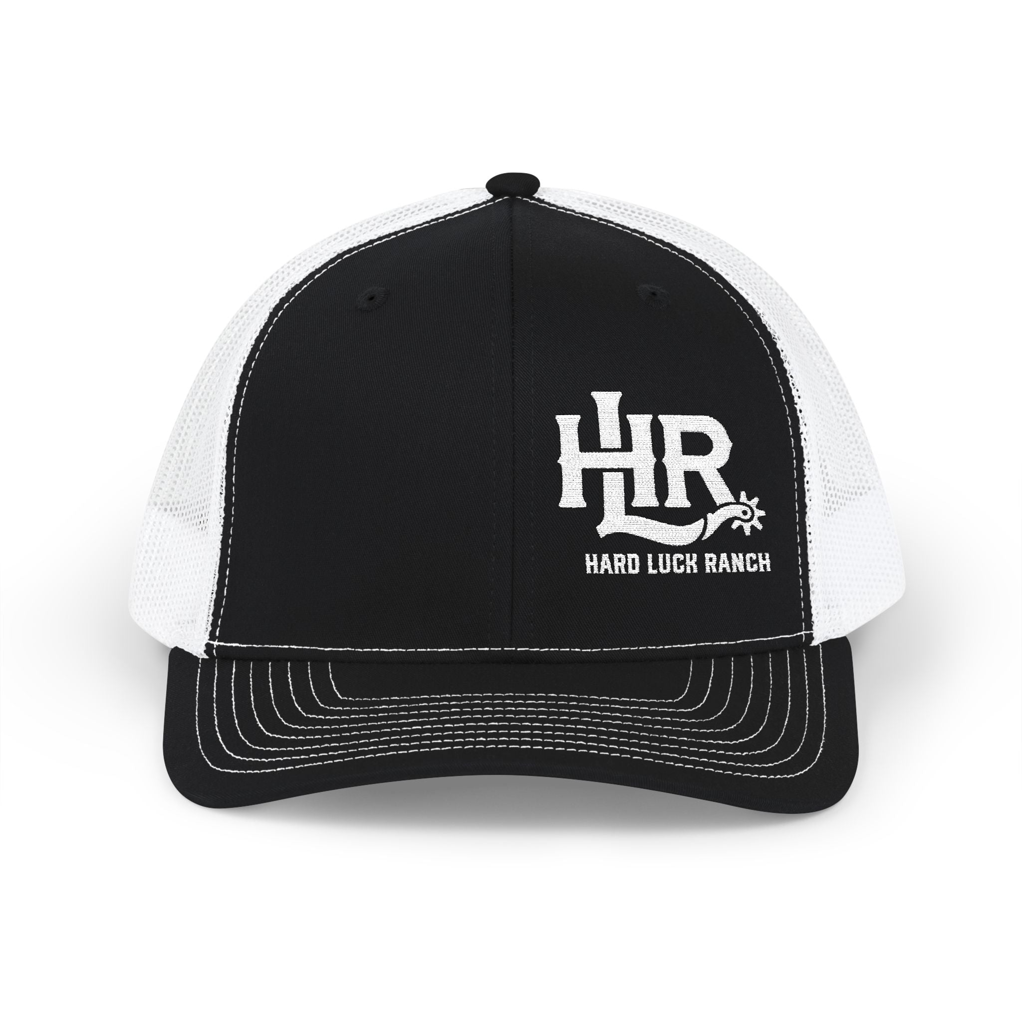 Hard Luck Ranch Trucker Cap – Embroidered HR Logo Snapback