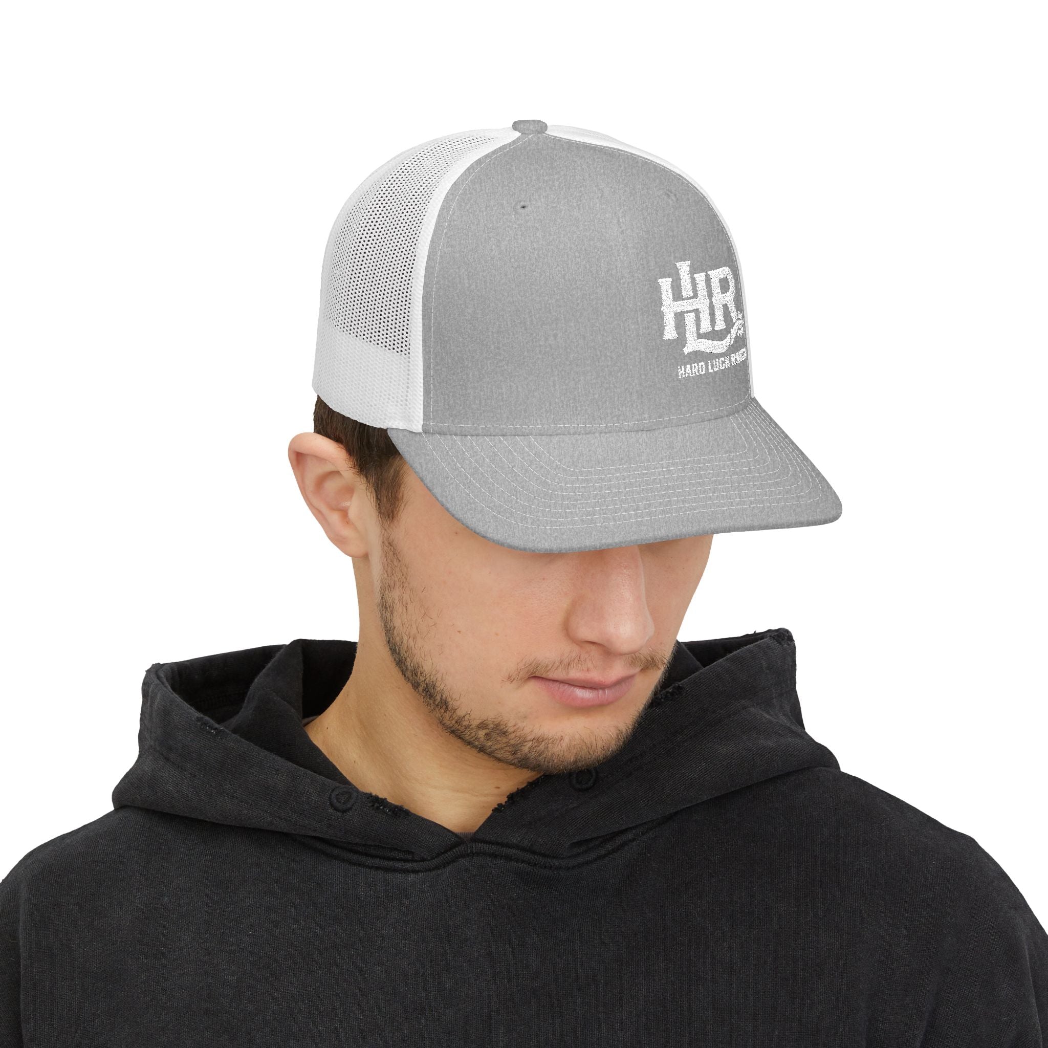 Hard Luck Ranch Trucker Cap – Embroidered HR Logo Snapback
