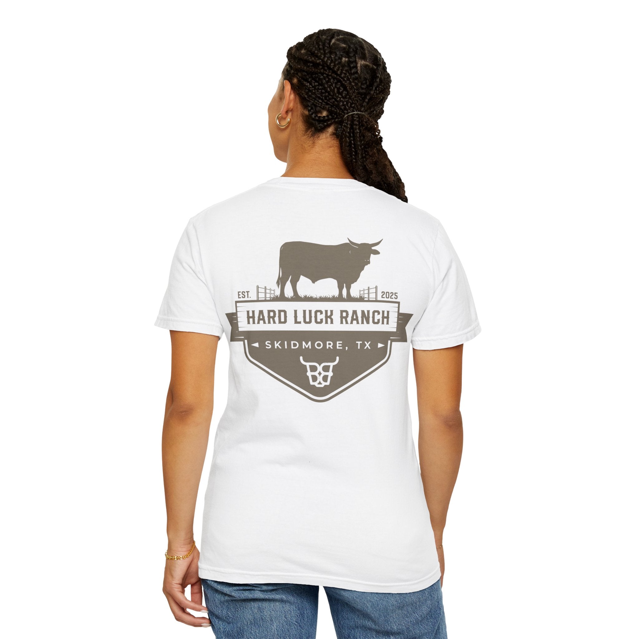 Hard Luck Ranch T-Shirt — Skidmore TX Ranch Tee