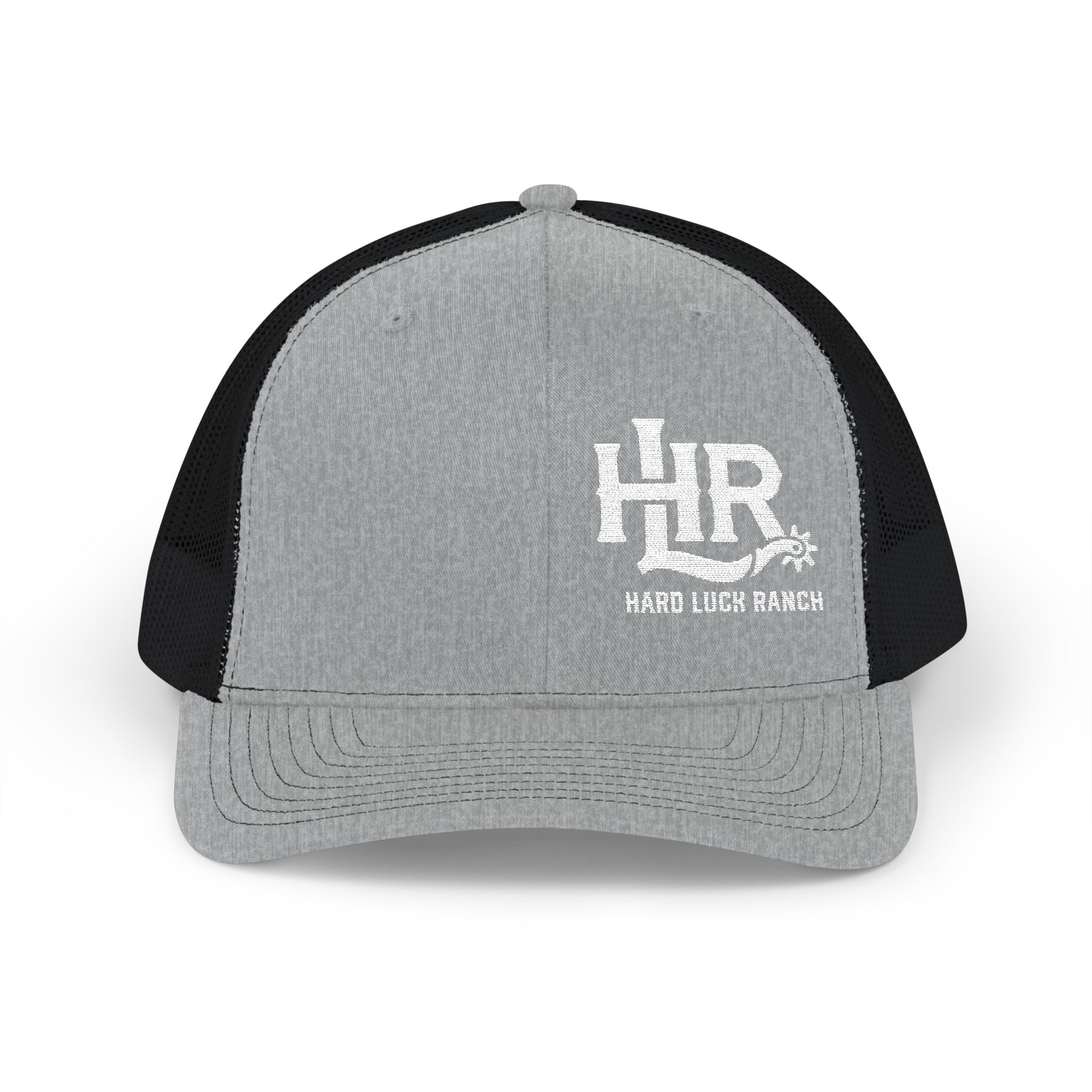 Hard Luck Ranch Trucker Cap – Embroidered HR Logo Snapback