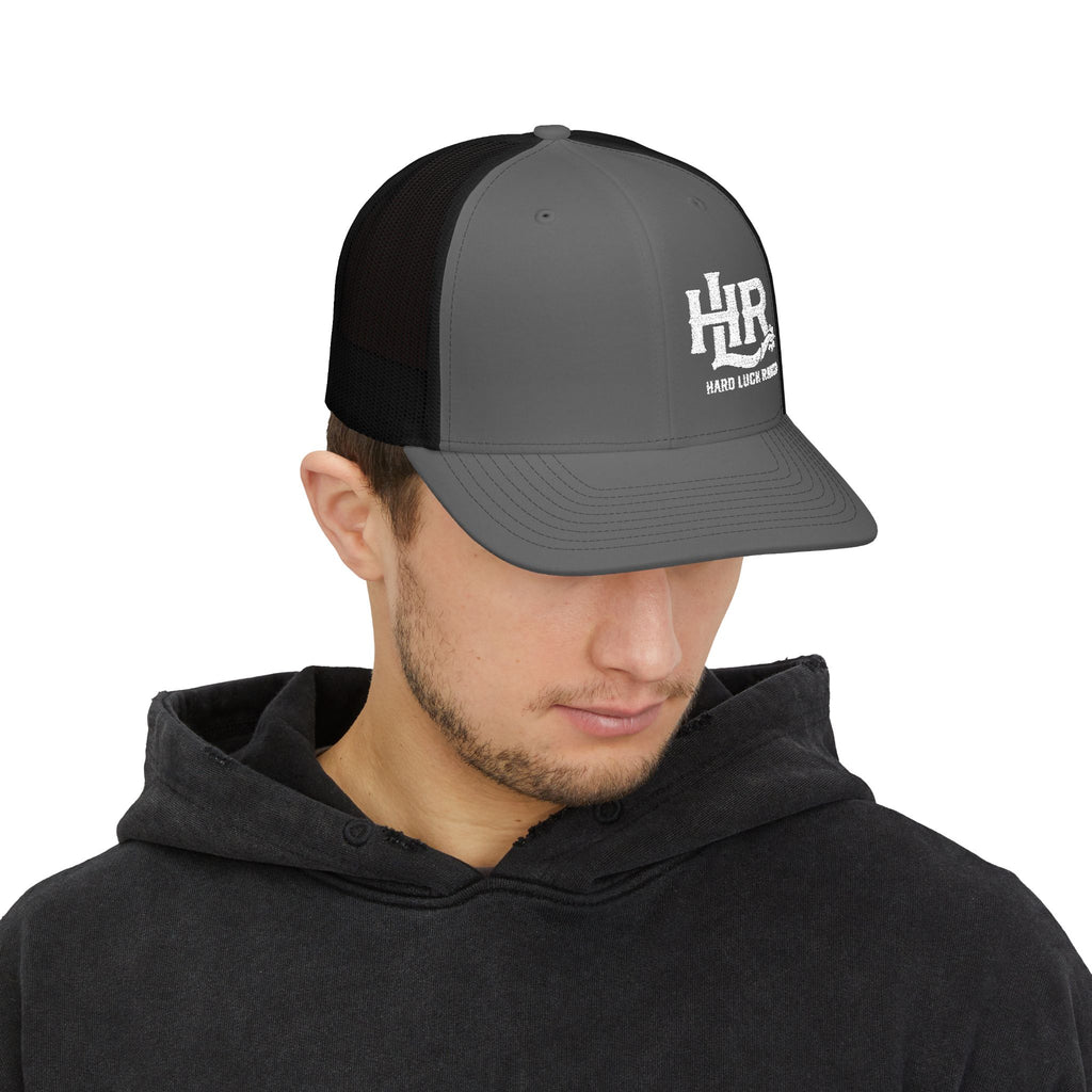 Hard Luck Ranch Trucker Cap – Embroidered HR Logo Snapback