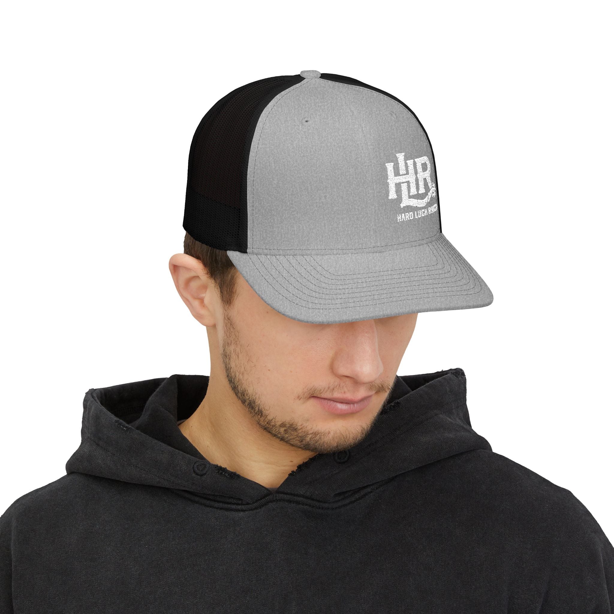 Hard Luck Ranch Trucker Cap – Embroidered HR Logo Snapback