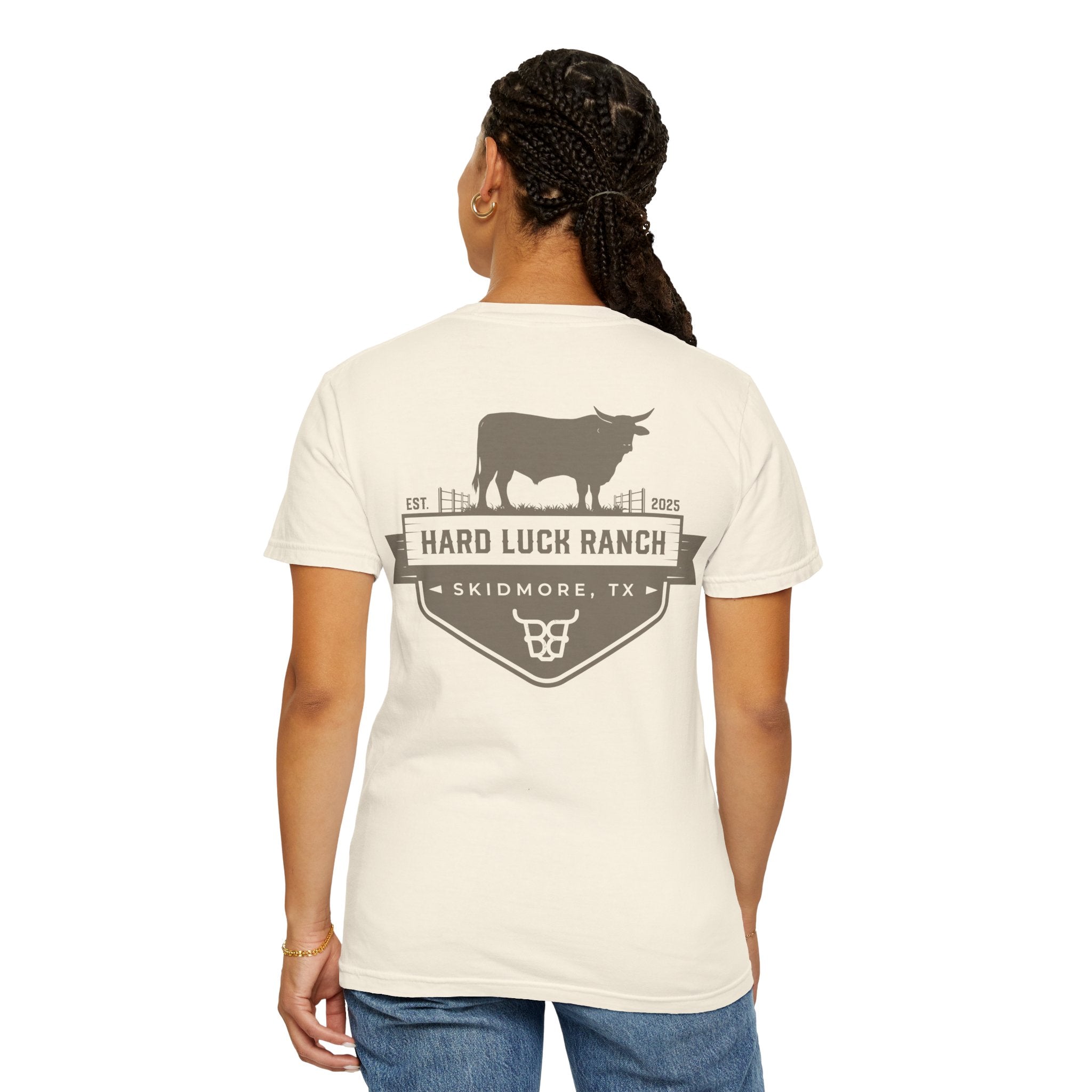 Hard Luck Ranch T-Shirt — Skidmore TX Ranch Tee