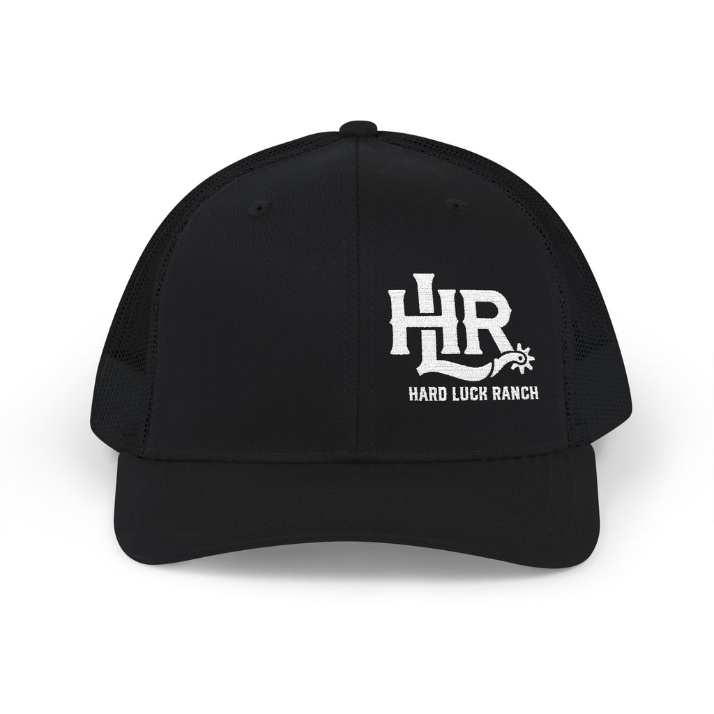 Hard Luck Ranch Trucker Cap – Embroidered HR Logo Snapback