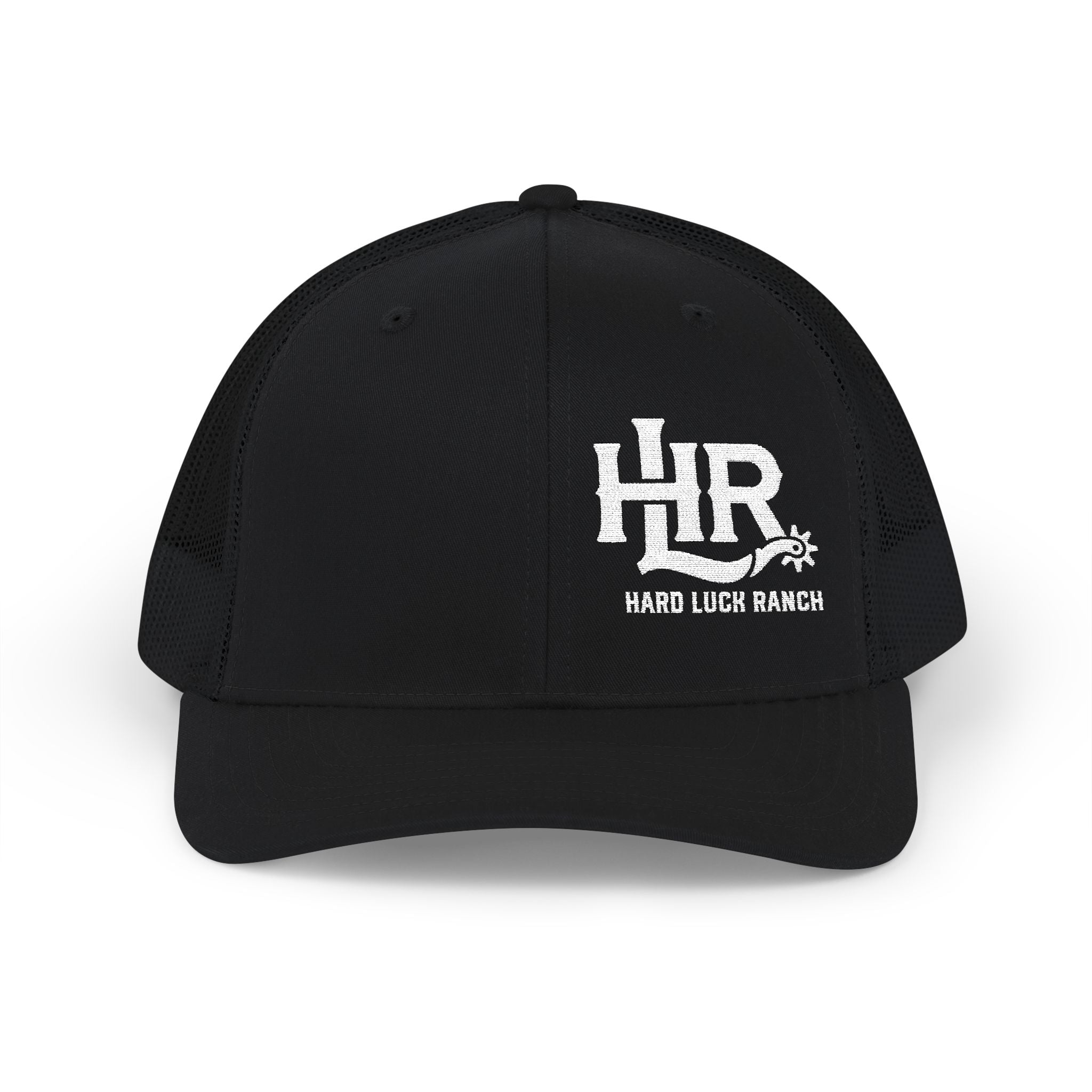 Hard Luck Ranch Trucker Cap – Embroidered HR Logo Snapback