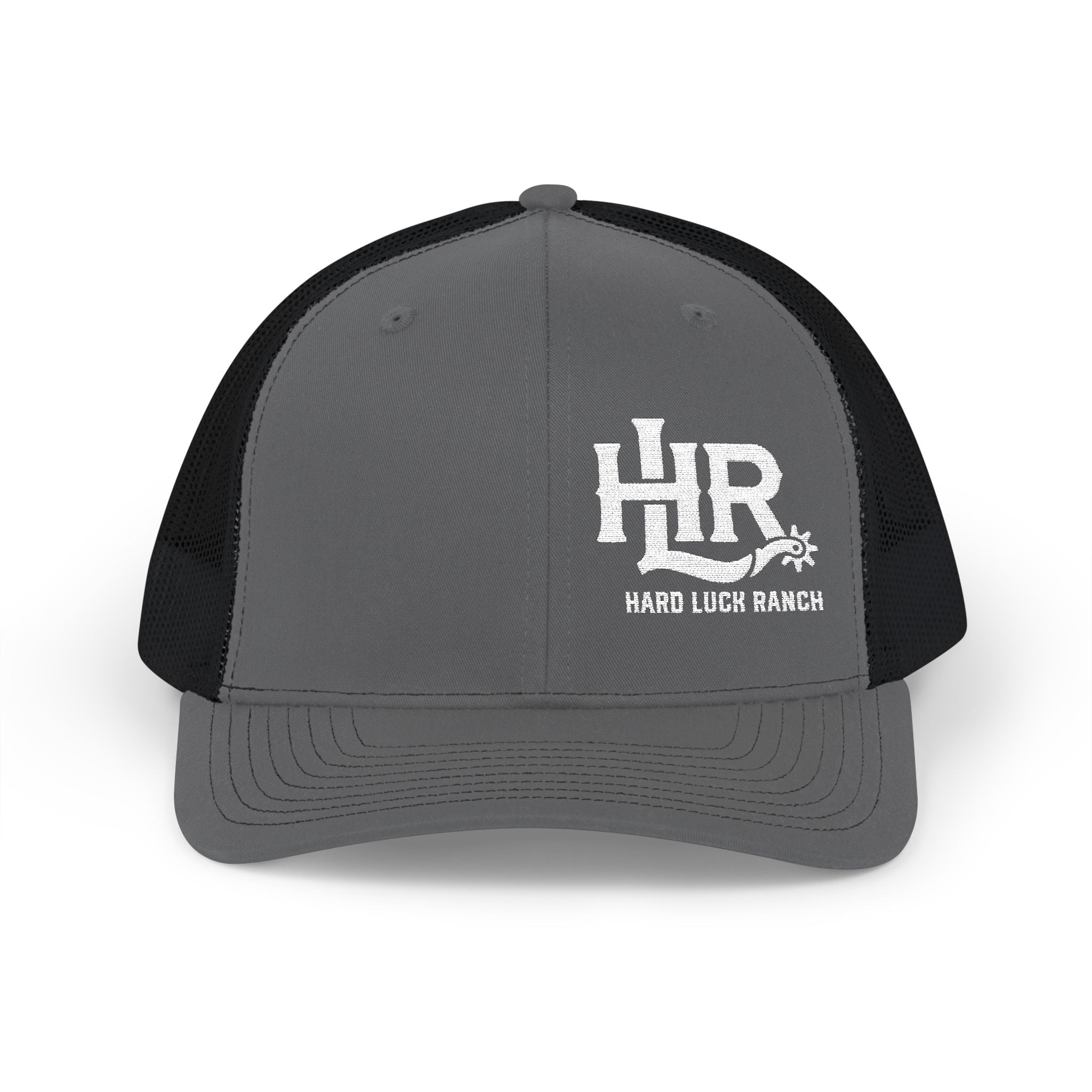 Hard Luck Ranch Trucker Cap – Embroidered HR Logo Snapback